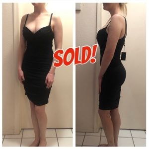 NEW TART COLLECTIONS BLACK DRESS $264 JERSEY LBD